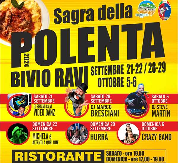 Sagra della Polenta Bivio di Ravi 2024