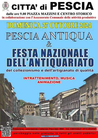 Pescia Antiqua Ottobre 2024