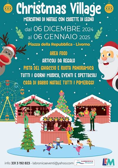 Mercatino di Natale a Livorno 2024