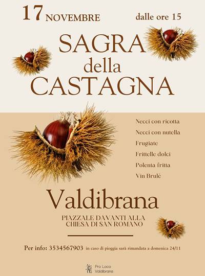 Sagra della Castagna a Valdibrana 2024