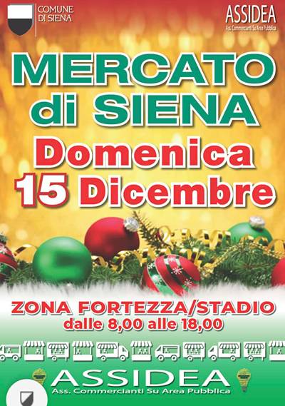 Mercato a Siena Fortezza Stadio