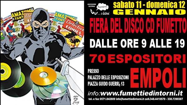 Fiera del Disco e del Fumetto a Empoli 2025