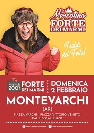 Mercatino da Forte dei Marmi Montevarchi