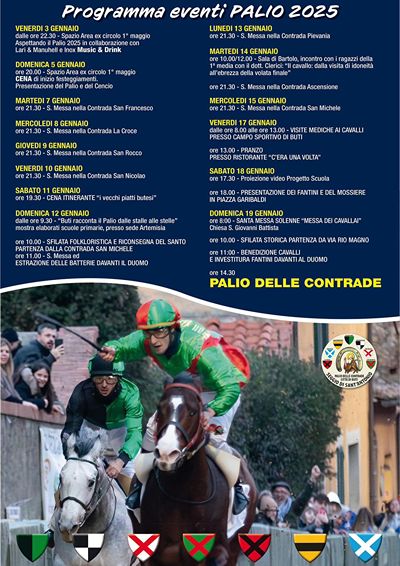 Palio di Buti 2025 programma