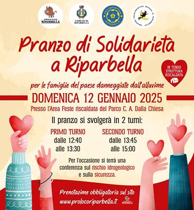 Pranzo di Solidarietà a Riparbella 