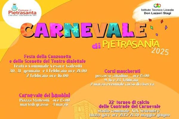 Carnevale a Pietrasanta 2025