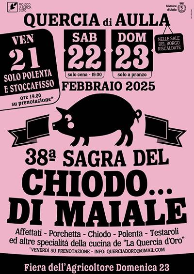 Sagra del Chiodo di Maiale Quercia 2025