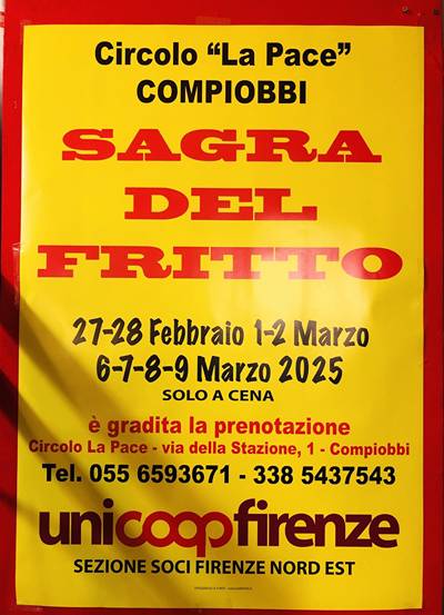 Sagra del Fritto a Compiobbi 2025