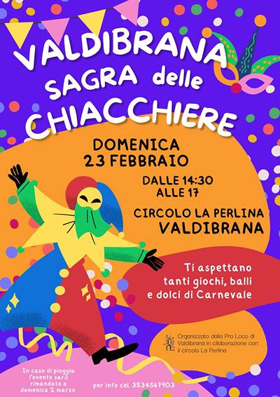 Sagra delle Chiacchiere Valdibrana