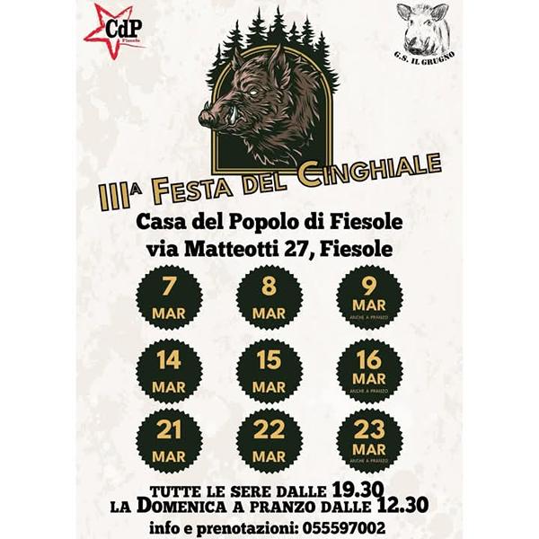 Festa del Cinghiale a Fiesole 2025