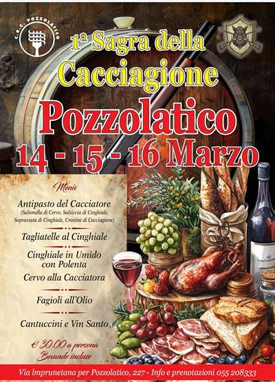 Sagra della Cacciagione a Pozzolatico 2025